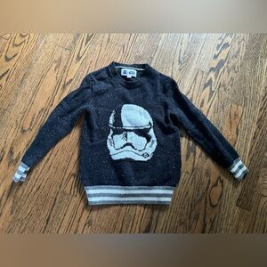 Gap Boys Star Wars Stormtrooper Sweater, Size Small (6-7)
